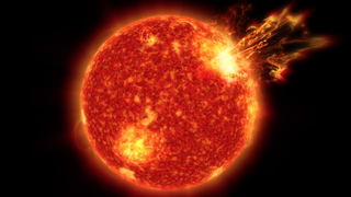 Energy from our young sun – 4 billion years ago -- aided in creating molecules in Earth's atmosphere that allowed it to warm up enough to incubate life.      Complete transcript  available.    Watch this video on the  NASA Goddard YouTube channel .
