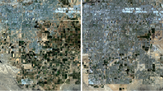 Cities around the world have grown under Landsat's watch. Our Flickr page has then and now comparisons.