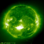RECORD-BREAKING FLARES FROM SUN