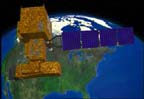 Landsat satellite animation still