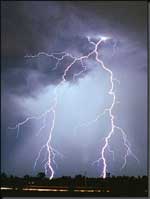 image of lightning striking