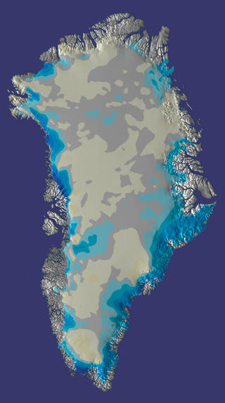 Top-Down view of Greenland
