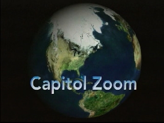 A narrated zoom from space to the Capitol Building in Washington DC, followed by a zoom back out to space showing the area covered by each of the four data sets used in the animation.  This animation was chosen for the Animation Theater at SIGGRAPH 2001.Complete transcript available.This video is also available on our YouTube channel.