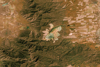 copper mine in Utah, circa 1972