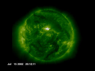 image of sun flare