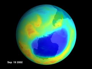 Study of the Ozone Over Time