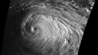  This animation shows a close-up of Hurricane Luis on September 6, 1995.This product is available through our Web Map Service.