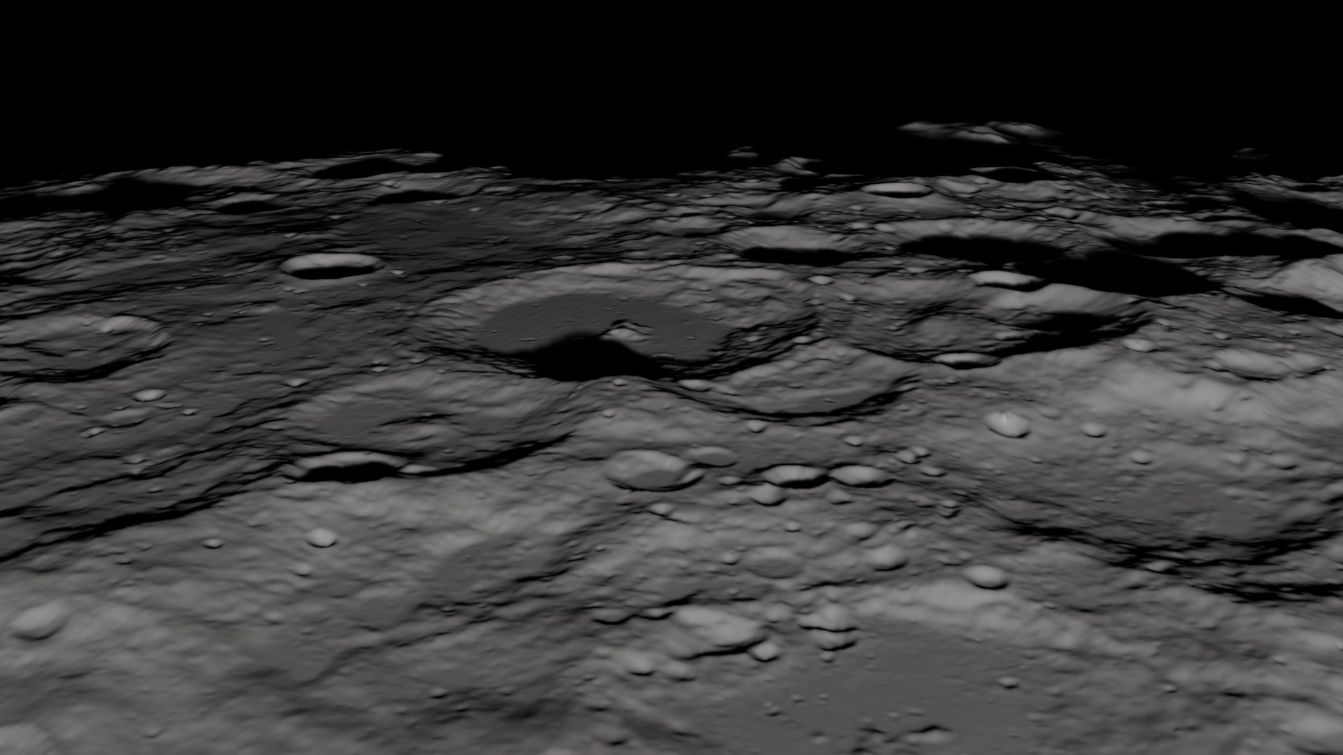 Preview Image for LRO/LOLA Lunar South Pole Flyover