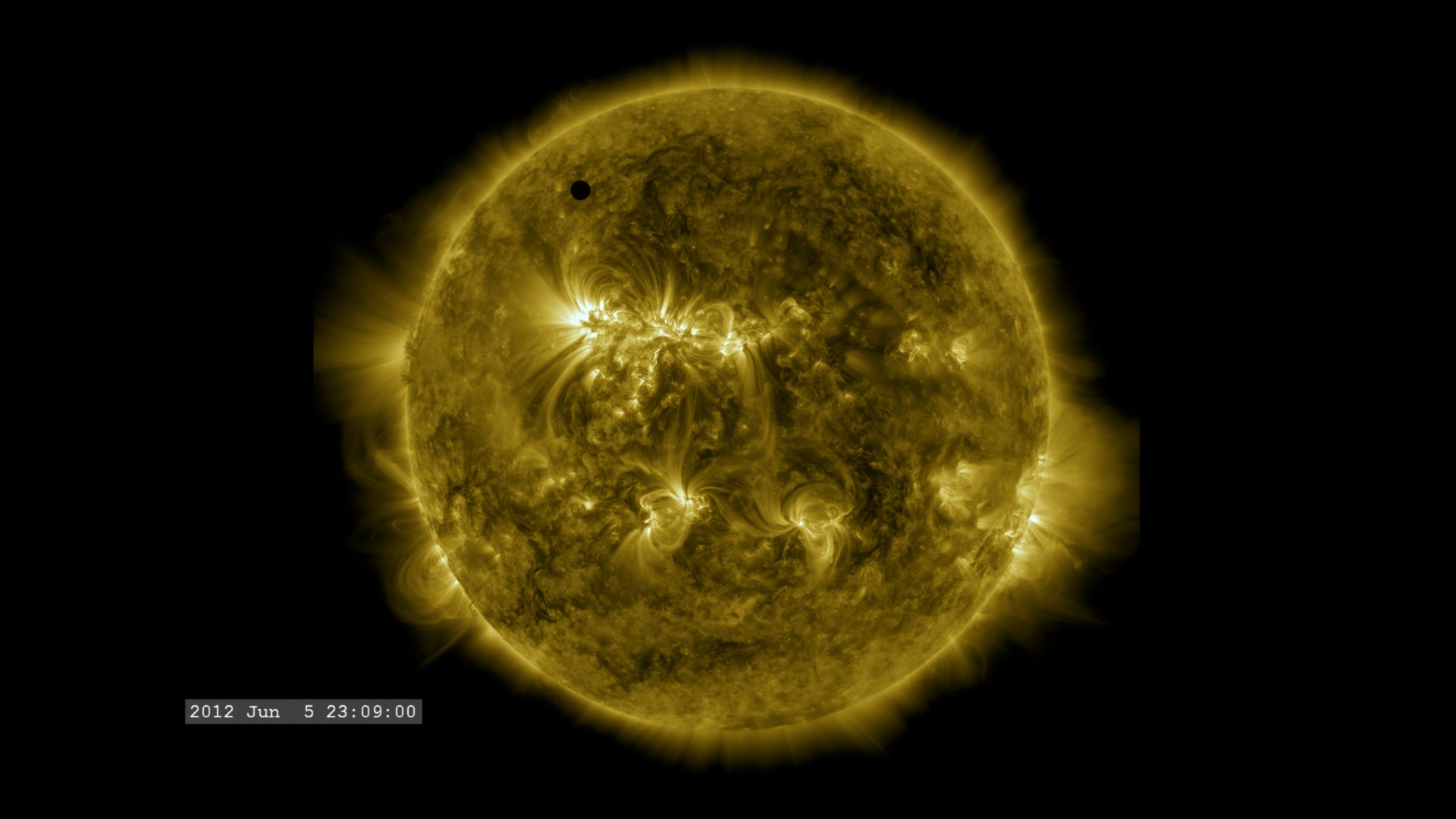 Preview Image for Venus Transit 2012 Composited Visuals