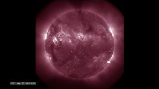 Link to Recent Story entitled: The Active Sun from SDO: 211 Ångstroms