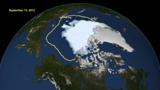 Link to Recent Story entitled: September Arctic Minimum Arctic Sea Ice 2012