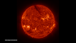Link to Recent Story entitled: SDO: September 13, 2012 Earth Eclipse