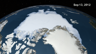 Link to Recent Story entitled: Arctic Daily Sea Ice Concentration from March 2012 to February 2013