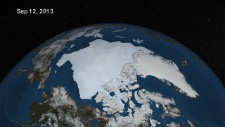 Link to Recent Story entitled: 2013 Daily Arctic Sea Ice from AMSR2: May - September 2013