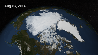 Link to Recent Story entitled: AMSR2 Daily Arctic Sea Ice - 2014