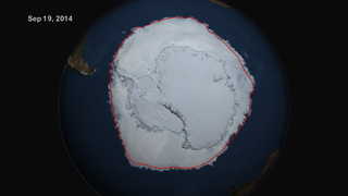 Link to Recent Story entitled: Maximum Antarctic Sea Ice 2014