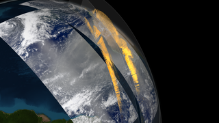 Link to Recent Story entitled: CALIPSO observes Saharan dust crossing the Atlantic Ocean