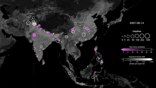 Link to Recent Story entitled: Global Rainfall-Triggered Landslides from 2007 through 2015