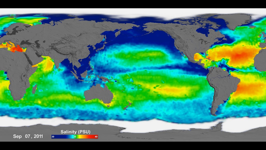 Preview Image for Aquarius Sea Surface Salinity 2011-2015