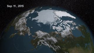 Link to Recent Story entitled: AMSR2 2015 Minimum Arctic Sea Ice Extent