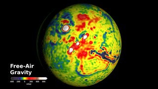 Preview Image for GMM-3 Mars Gravity Map