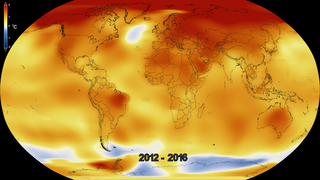 Link to Recent Story entitled: Five-Year Global Temperature Anomalies from 1880 to 2016