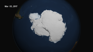 Link to Recent Story entitled: Minimum Antarctic Sea Ice 2017
