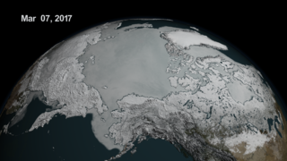Link to Recent Story entitled: Arctic Daily Sea Ice Concentration from Arctic Minimum 2016 to Arctic Maximum 2017