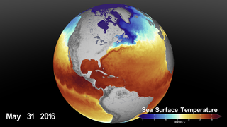 Link to Recent Story entitled: Earth Day 2020: Sea Surface Temperature (SST) from January 2016 through March 2020
