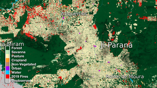 Link to Recent Story entitled: Ji-Paraná Land Use Data Over Time