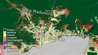 Link to Recent Story entitled: Rio Branco Land Use Data Over Time