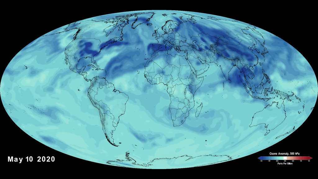 Preview Image for Global Tropospheric Ozone Response to Worldwide COVID-19 Lockdowns