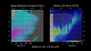 Link to Recent Story entitled: Comparing Atomic Oxygen Emission Observed by GOLD with Ionospheric Total Electron Content (TEC)