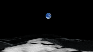 Link to Recent Story entitled: Earth and Sun from the Moon's South Pole