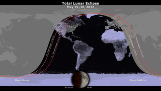Link to Recent Story entitled: May 15-16, 2022 Total Lunar Eclipse: Visibility Map