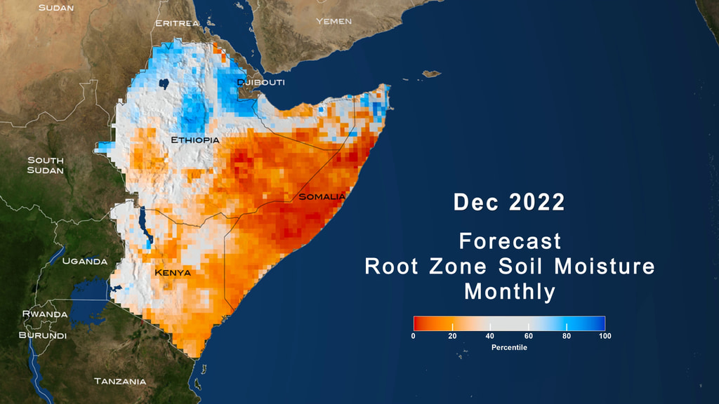 Root zone soil moisture, Aug 2020 to Dec 2022
