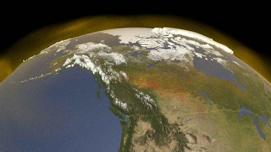Preview Image for Methane Emissions over Canada and Alaska in the 2018