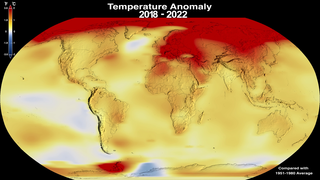 Link to Recent Story entitled: Global Temperature Anomalies from 1880 to 2022