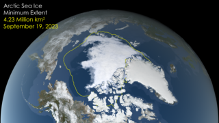 Link to Recent Story entitled: Arctic Sea Ice Minimum 2023
