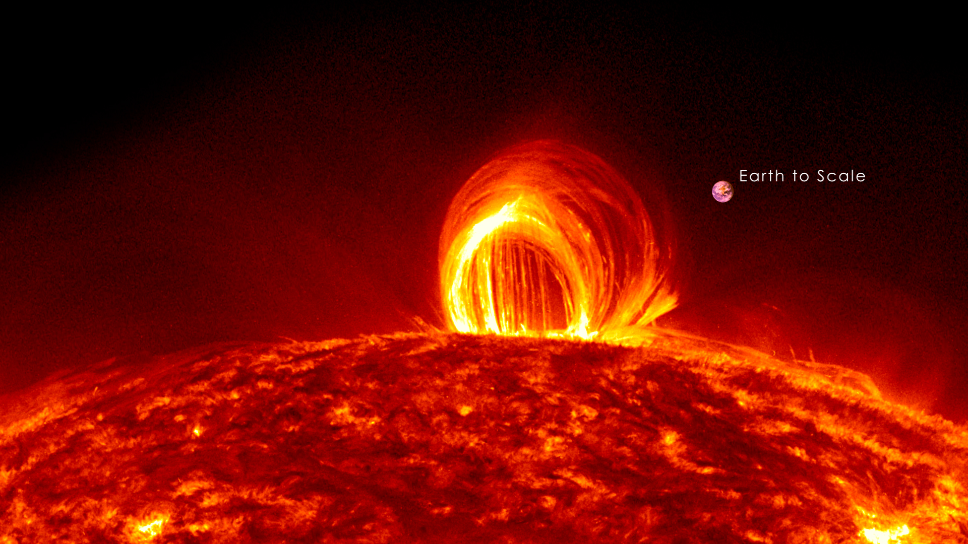 Preview Image for SDO Sees Fiery Looping Rain on the Sun