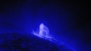 Solar scientists have long known that at the heart of the great explosions of solar material that shoot off the sun -- known as coronal mass ejections or CMEs -- lies a twisted kink of magnetic fields known as a flux rope. But no one has known when or where they form. Now, for the first time, NASA's Solar Dynamics Observatory as captured a flux rope in the very act of formation.   For complete transcript, click  here .