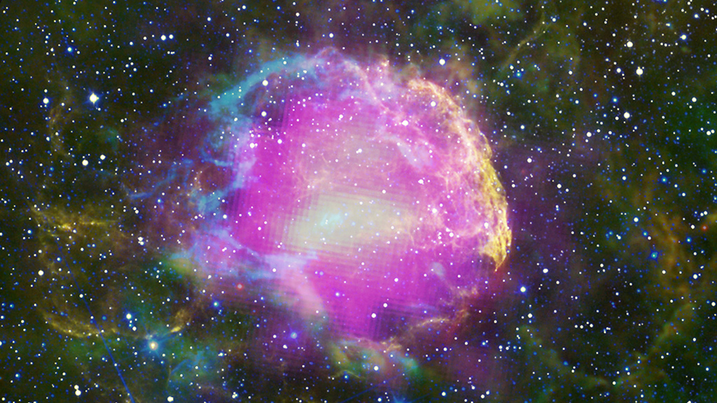 A NASA space telescope pinpoints a source of high-energy cosmic rays.
