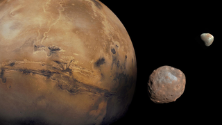 Link to Recent Story entitled: The Moons Of Mars