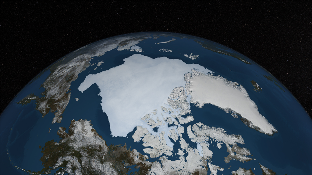 How much sea ice is left in the Arctic following this year's melt?