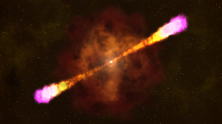 Link to Recent Story entitled: Briefing Materials: NASA Missions Explore Record-Setting Cosmic Blast