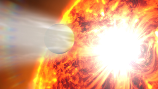 Link to Recent Story entitled: Eroding Exoplanet