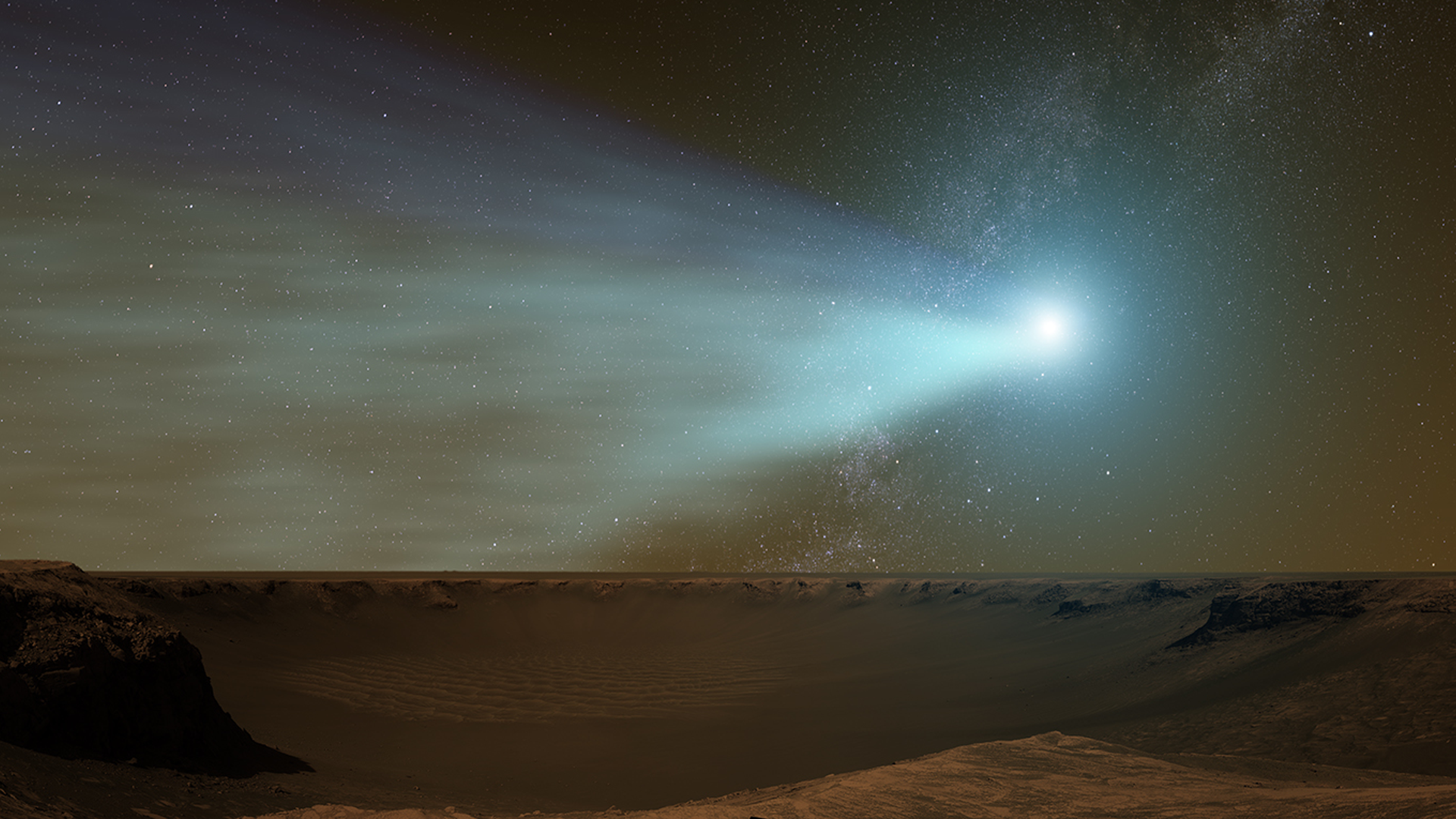 Preview Image for Observing Comet Siding Spring at Mars