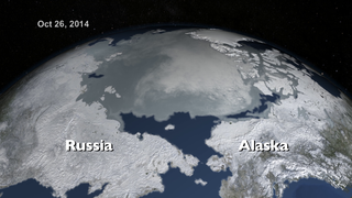 Link to Recent Story entitled: NASA On Air: 2015 Arctic Sea Ice Maximum Annual Extent Is Lowest On Record (3/18/2015)