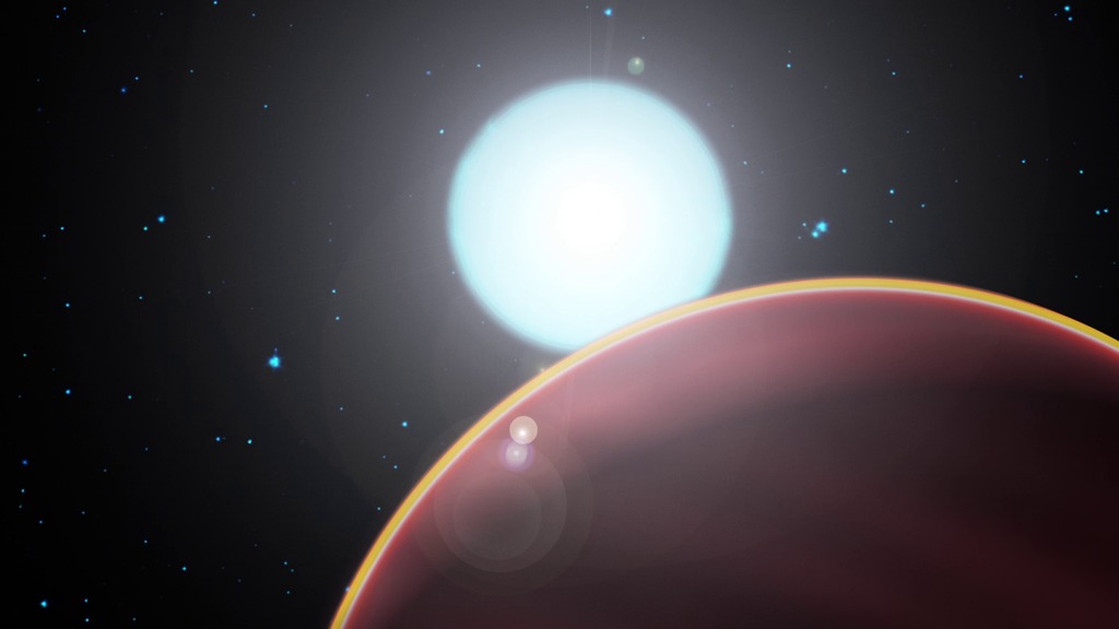 Preview Image for Hubble Detects "Sunscreen" Layer on Distant Planet