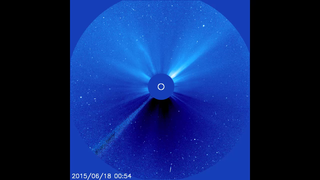 Link to Recent Story entitled: Space Weather Imagery of June 22 - 23, 2015 Events